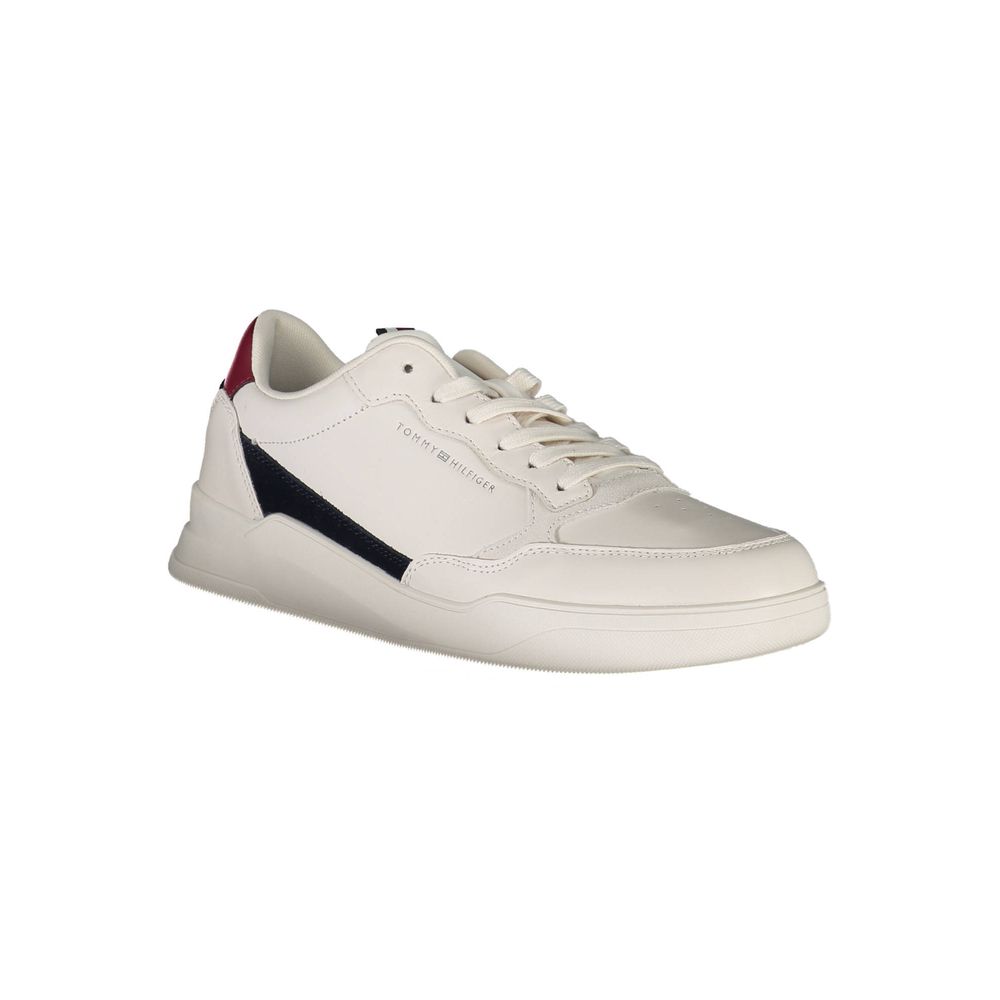 Tommy Hilfiger White Polyester Sneaker